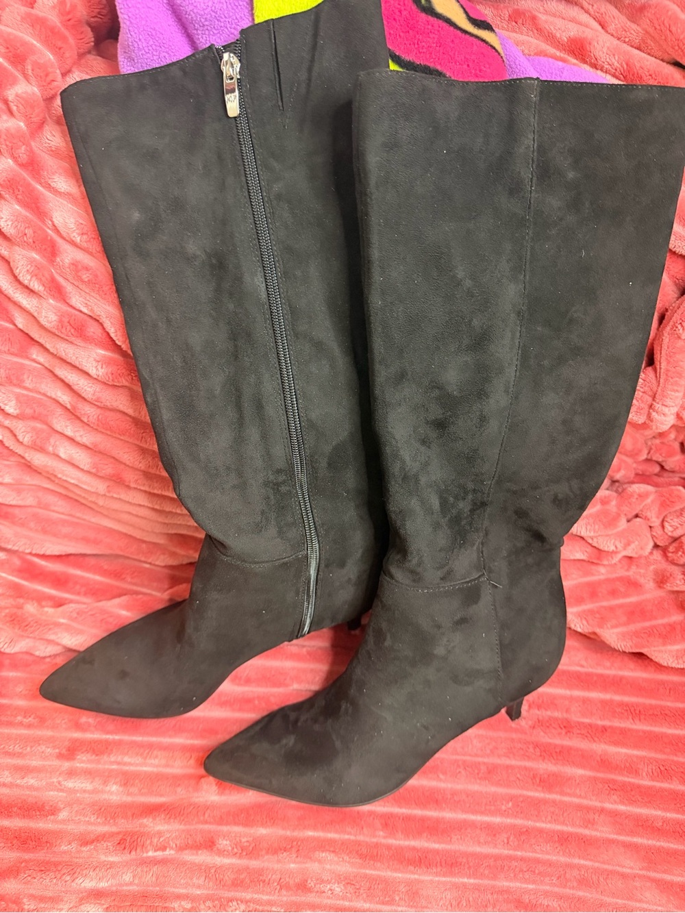 Black Suede Marc fisher boots
